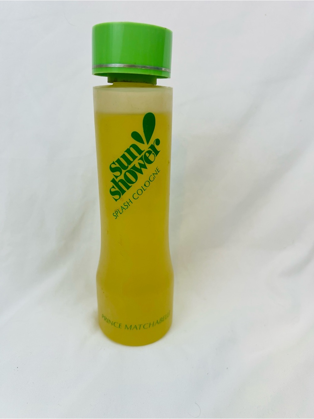 Vintage Prince Matchabelli Sun Shower Splash Cologne Large 8oz